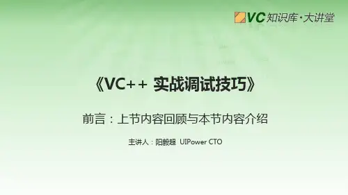 WinDbg的使用与高级调试技巧
