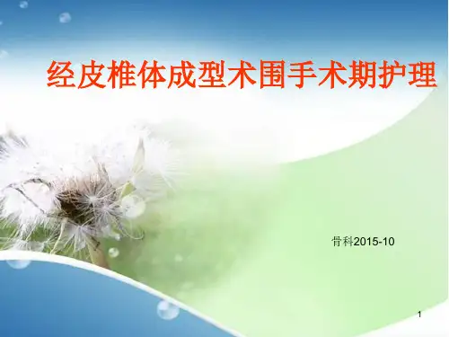 椎体成形术护理课件