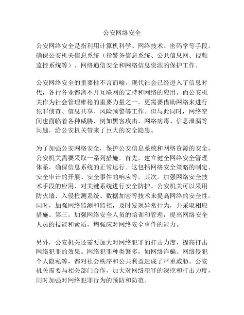公安网络安全