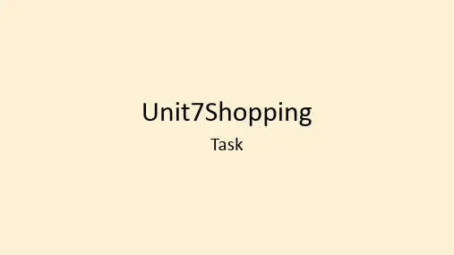 Unit7Task课件牛津译林版英语七年级上册2
