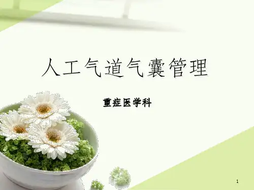 人工气道气囊管理ppt课件