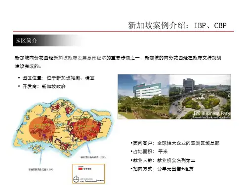 创意产业园国内外案例研究分析-3新加坡裕廊工业区