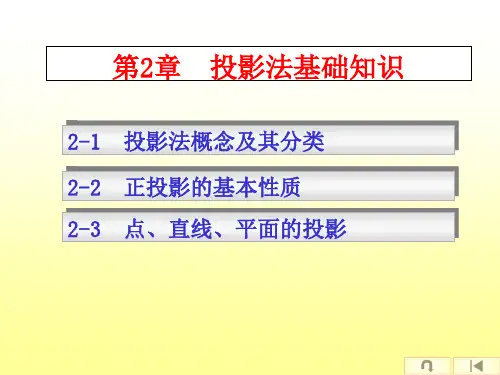 投影法基础知识