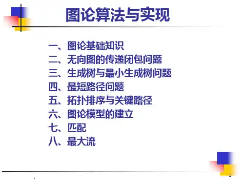 图论基础知识PPT课件