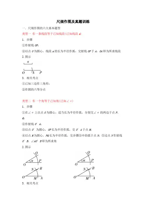 尺规作图及真题训练