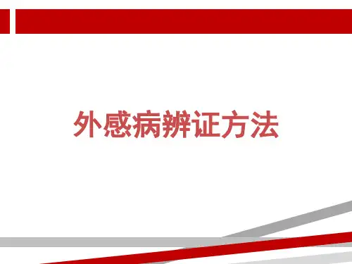 外感病辨证方法.ppt