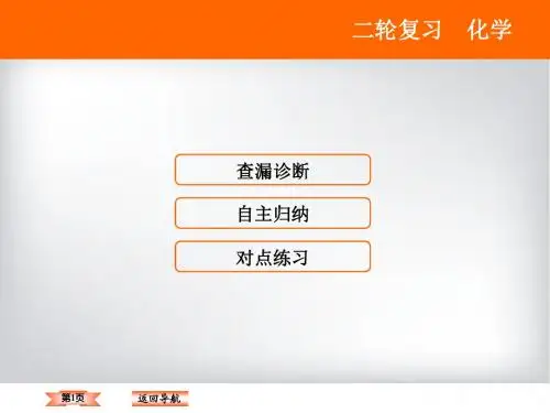 2017届高三化学二轮复习课件 专题10 常见金属元素-考点3