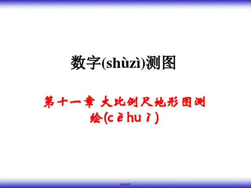 大比例尺数字地形图测绘