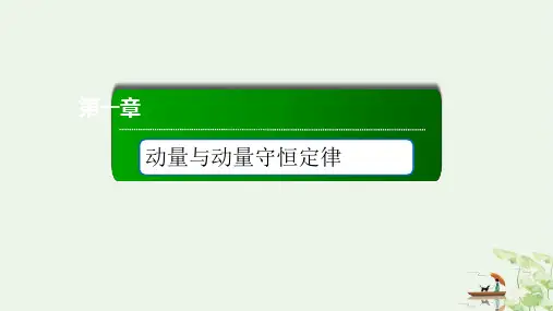 [人教版]弹性碰撞和非弹性碰撞ppt课件1