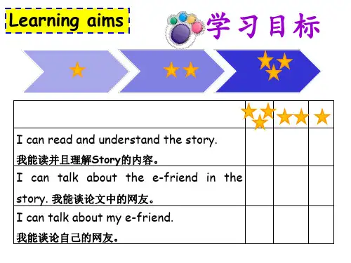 5A英语五年级上册(牛津译林版) Unit 6 My e-friend Story time课件