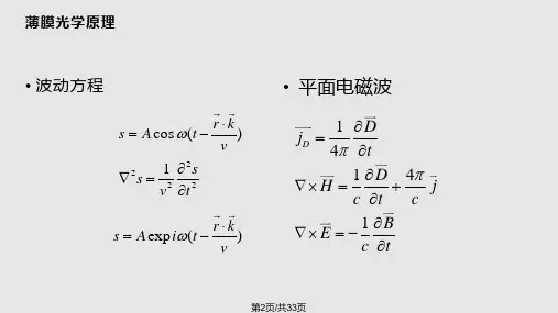 所有分类光学薄膜