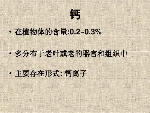 钙