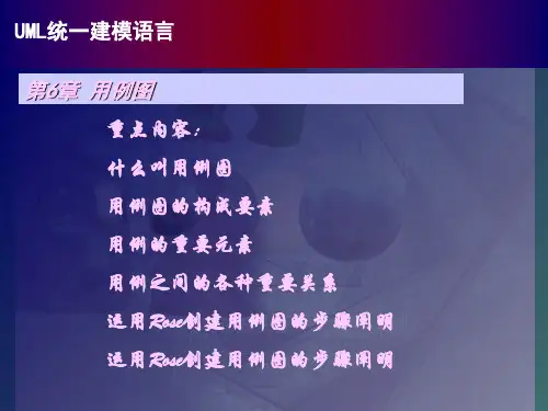 UML系统建模基础教程 教学资料ppt课件