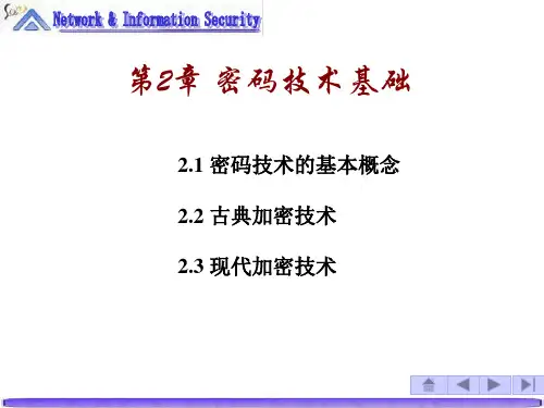 网络信息安全第二章