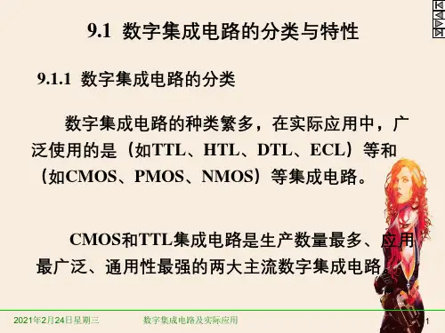 数字集成电路及实际应用