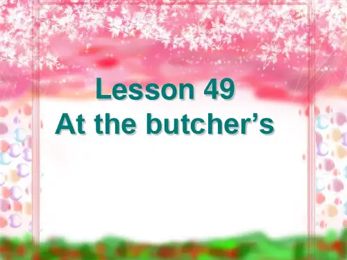 新概念第一册Lesson49-50图文