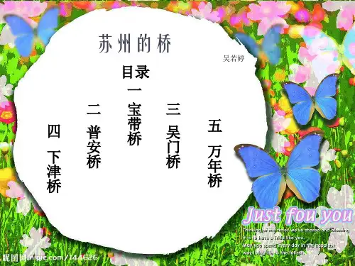 苏州的桥(3)  ppt课件