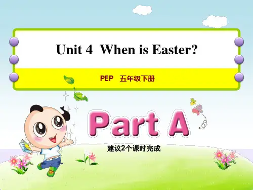 人教版(PEP)小学英语五年级下册 Unit 4Part A课时2：Let's learn ~Let's spell授课课件