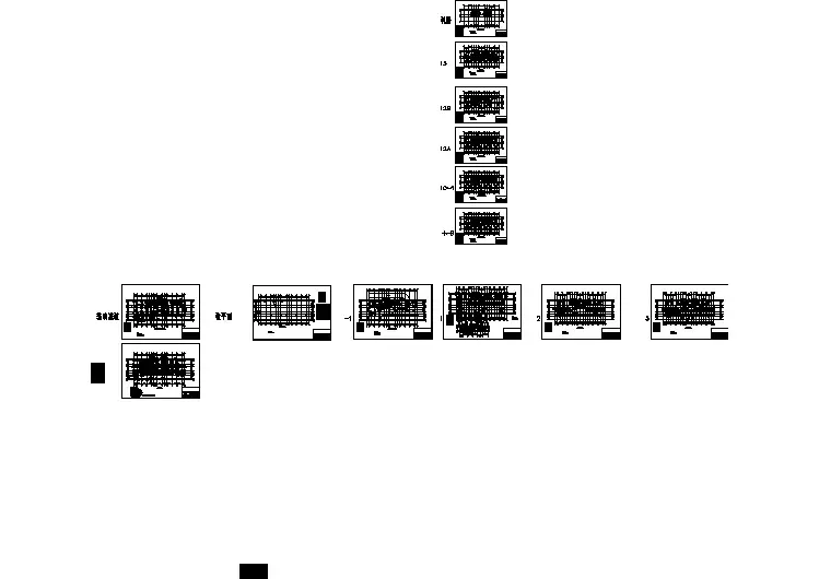 某地公安局办公楼设计cad布置施工图