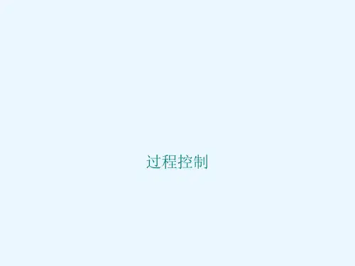 过程控制系统