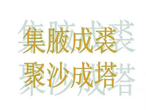 易错成语集解-PPT精品文档