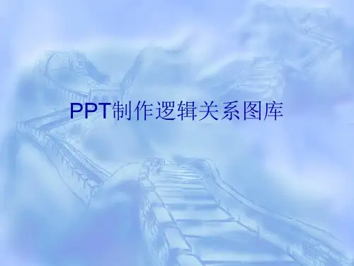 PPT制作逻辑关系图库