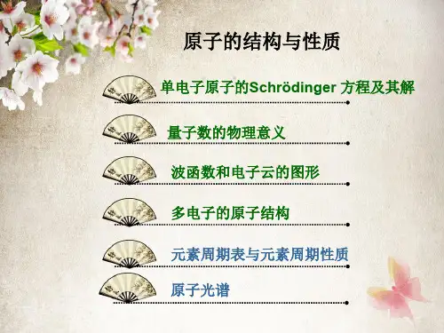 量化：原子的结构和性质
