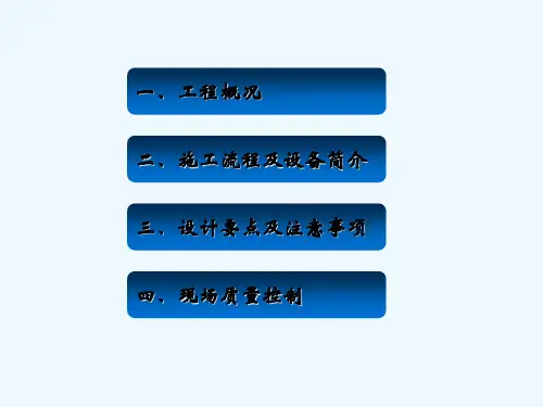 三轴搅拌施工 图文 PPT