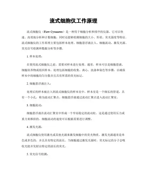 流式细胞仪工作原理