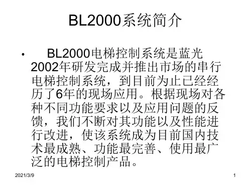 BL2000串行控制系统参数设置PPT课件