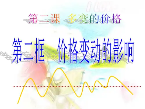 价格变动的影响.ppt
