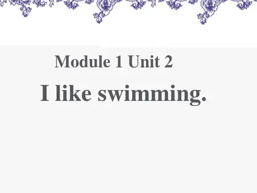 Module1Unit2Ilikeswimming.(课件)(一起)英语二年级下册(精)14