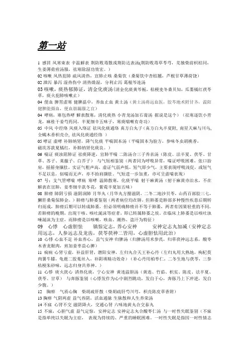(第一站完整版)执医操作
