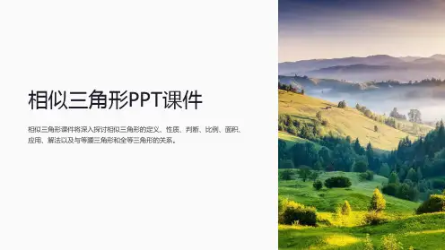 《相似三角形》课件