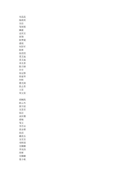 浙江大学研究生院软件工程录取名单11