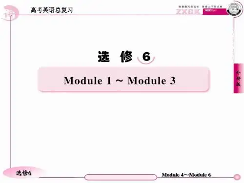 高考英语总复习精品课件：Unit4 Music (外研版选修6)