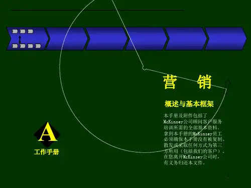 麦肯锡营销概述与基本框架29250-PPT精品文档162页