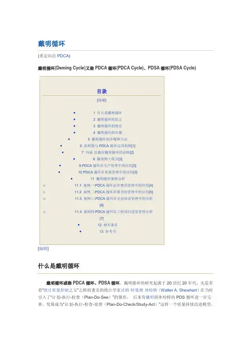 戴明模式