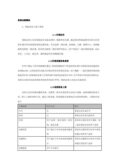 机场航站楼运行管理系统