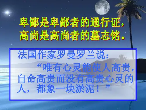 罗曼罗兰精选教学PPT课件