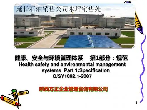 HSE标准课件