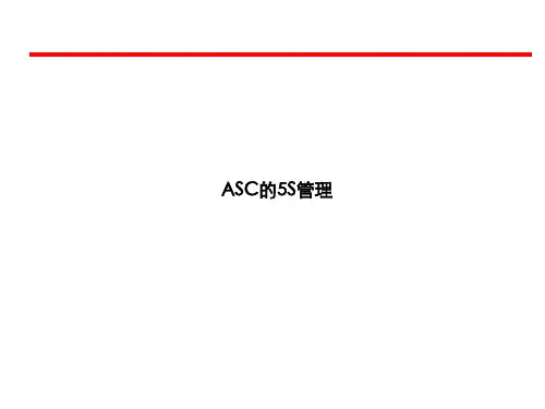 汽车售后服务ASC的5S管理(PPT45页)