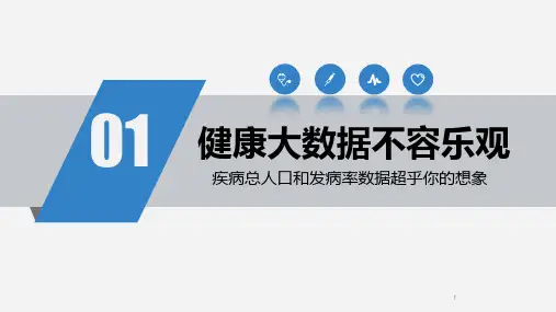 大健康数据(合集)ppt课件