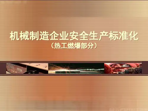 机械制造企业安全生产标准化.ppt