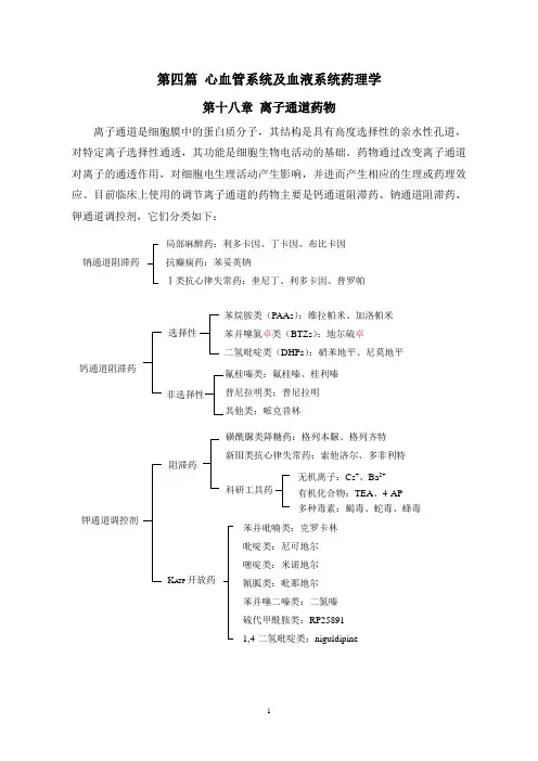 18-离子通道药物