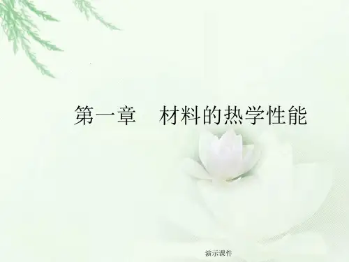 材料的热容(可直接使用).ppt