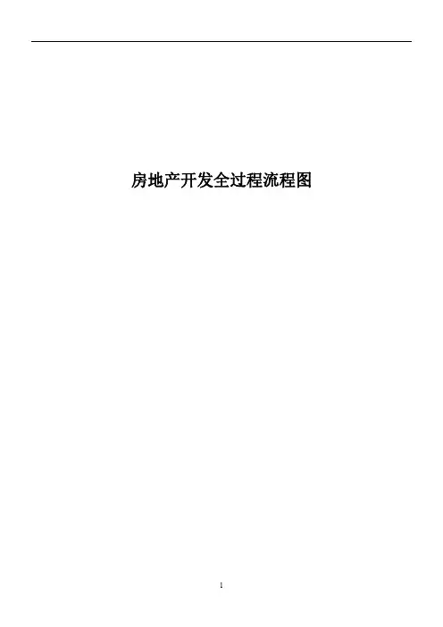 房地产开发全过程15个核心阶段流程图