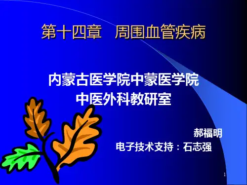 中医外科学中医外科学PPT课件