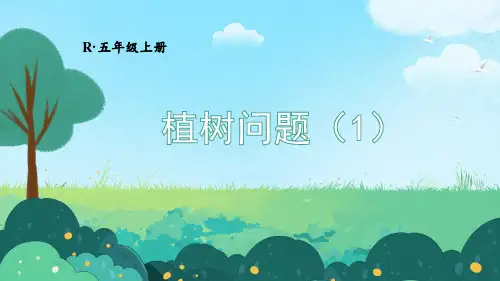 2024(新插图)人教版五年级数学上册第1课时植树问题(1)[001]-课件