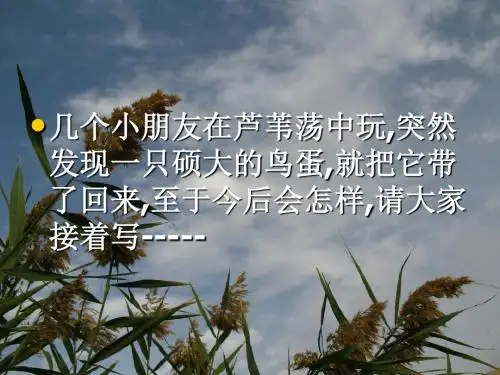 想象类作文ppt课件.ppt